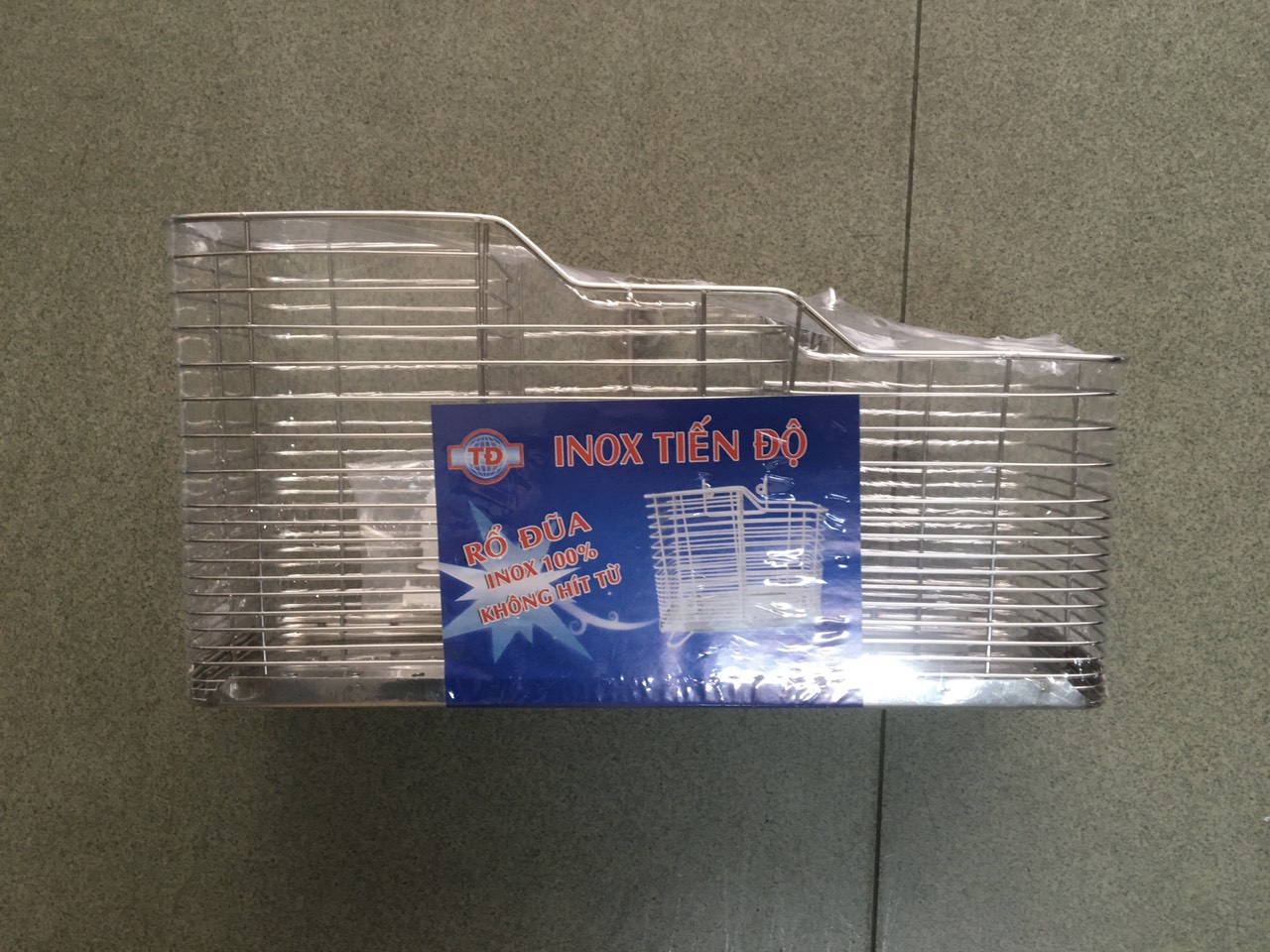 Rổ đũa ba - Đồ Inox Gia Dụng Tiến Độ - Inox Tiến Độ